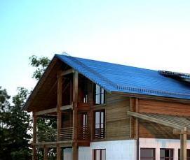 строительство крыши частного дома - модель 4