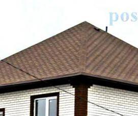 строительство крыши частного дома - модель 2