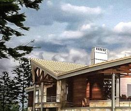 строительство открытого дома - модель 4