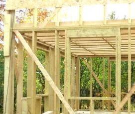 строительство половины дома - модель 4