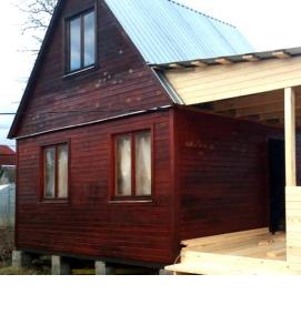 строительство веранды к дому - тип 1