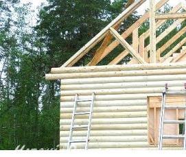 строительство временного дома - вариант 3