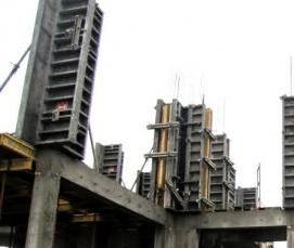 строительство железобетонного дома - модель 1