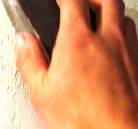 структурная шпаклевка стен - вариант 2