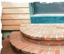 ступени из кирпича - вариант 4