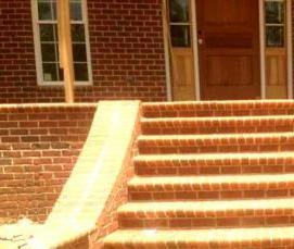 ступени из кирпича - вариант 2