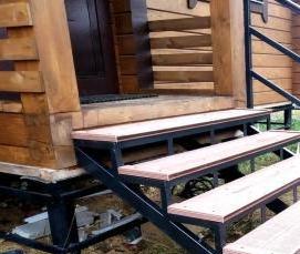 ступени из металла - вариант 2