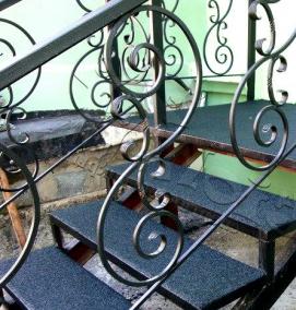 ступени из резиновой крошки - вариант 4