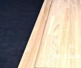 ступени из ясеня для лестниц - вариант 1