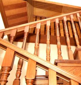 ступени из ясеня - вариант 2