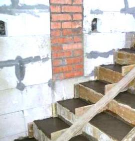 ступени в подъезд - модель 2