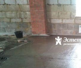 стяжка 1 см - модель 3