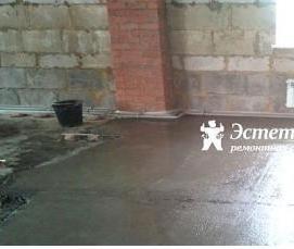 стяжка 2 см - вариант 1