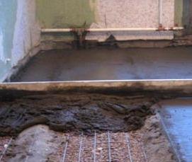 стяжка цементная для пола - модель 3