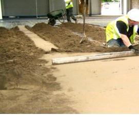 стяжка цементно песчаная - вариант 1