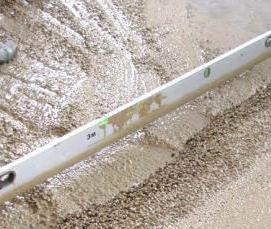 стяжка из цементно песчаного раствора - вариант 3