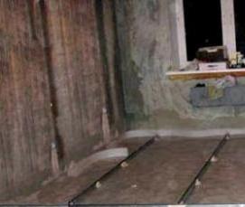 стяжка из керамзитобетона - вариант 1