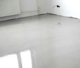 стяжка из плиточного клея - модель 3