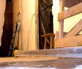 стяжка из плиточного клея - модель 2