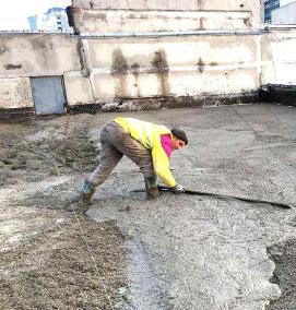 стяжка из полистиролбетона - модель 2