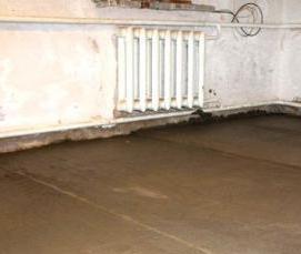 стяжка на землю - вариант 1