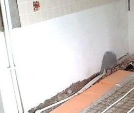 стяжка над теплым полом - модель 4