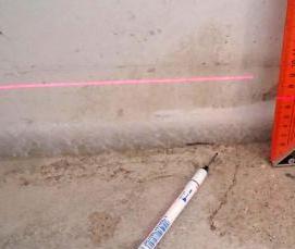 стяжка под плитку в ванной - модель 4