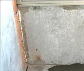 стяжка пола на балконе - модель 1