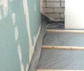 стяжка пола на балконе - модель 4