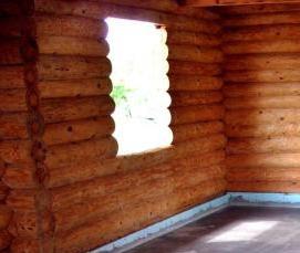 стяжка пола в бане - модель 3