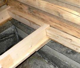 стяжка пола в бане - модель 2