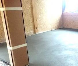 стяжка пола в частном доме - тип 2