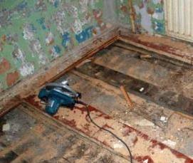 стяжка пола в хрущевке - тип 2