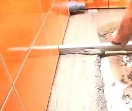 стяжка пола в ванной - вариант 4