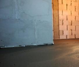 стяжка пола за один день - модель 1