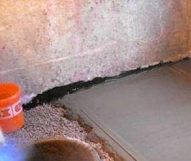 стяжка с пенопластовой крошкой - вариант 1