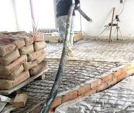 стяжка теплоизоляция - модель 4