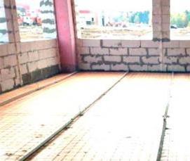 стяжка теплоизоляция - модель 3