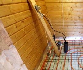 стяжка в бане - модель 4