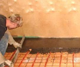 стяжка в бане - модель 2