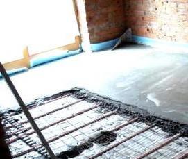 стяжка в частном доме - тип 4