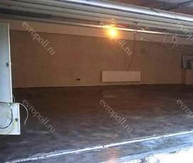 стяжка в гараже под машину - вариант 3