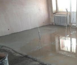 стяжка в хрущевке - модель 3