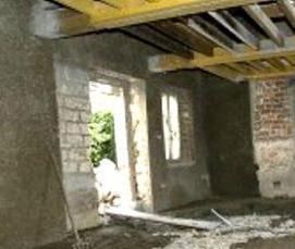 стяжка в помещение - тип 3