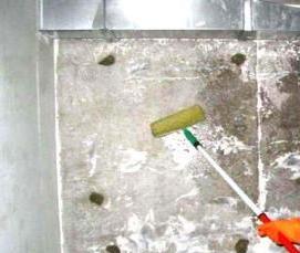 стяжка жидким стеклом - модель 2