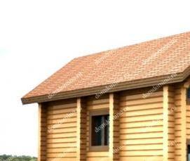 сухая профилированная доска - модель 4