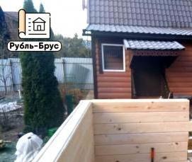 сухой брус 140х140 мм - вариант 1