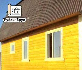 сухой брус 140х140 мм - вариант 3