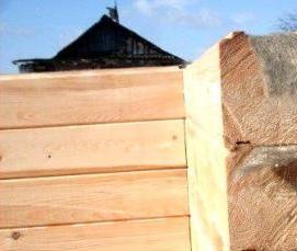 сухой брус 150х150 мм - вариант 3