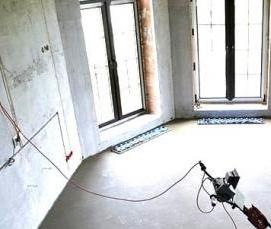 сухопрессованная стяжка - тип 1